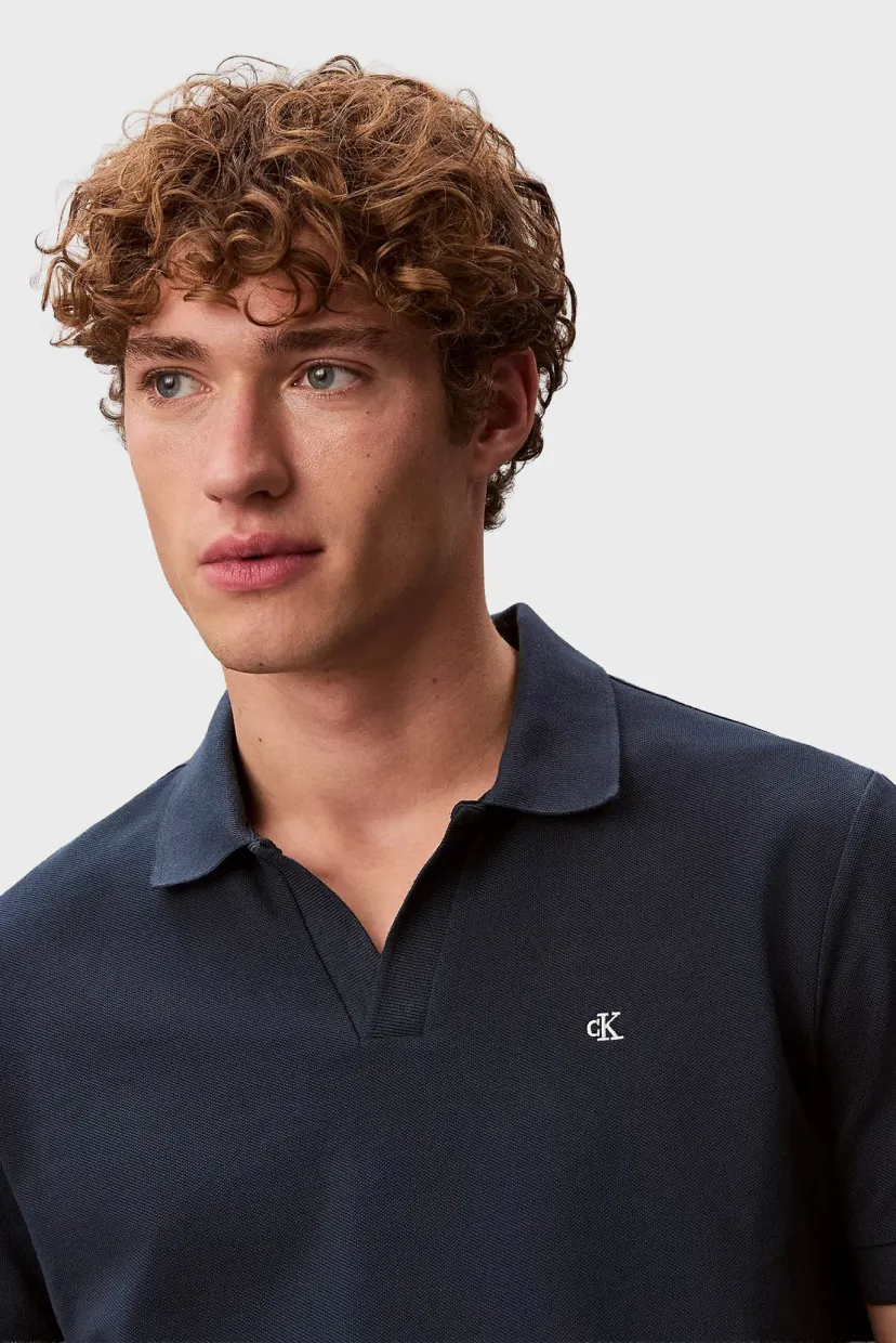 Polo/SS OPEN COLLAR CASUAL PIQUE POLO 5
