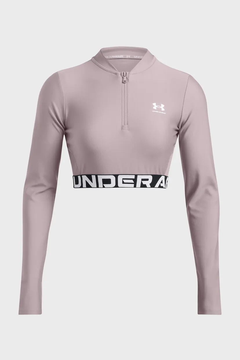 Лонгслив/HeatGear Rib 1/4 Zip LS 3