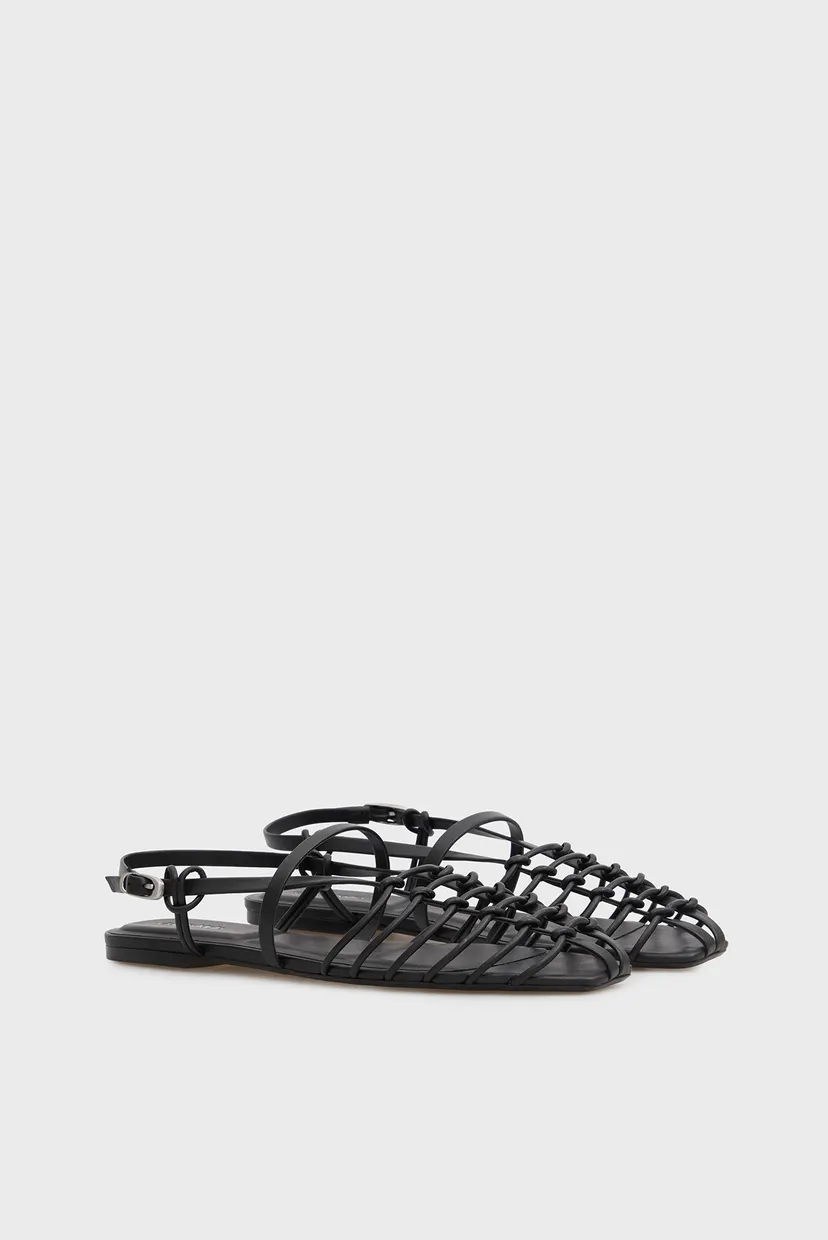 Sandale/SQUARE BALLERINA STRAPPY LTH 3