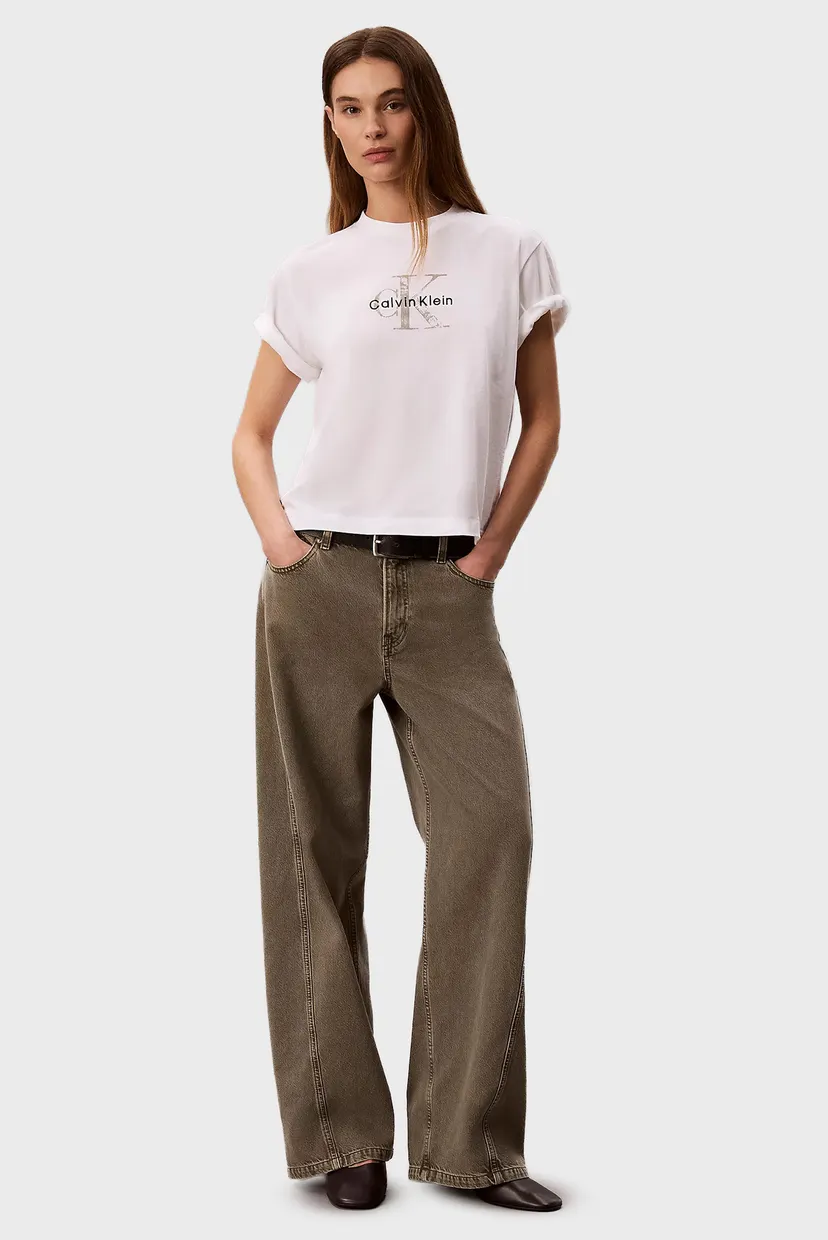 Футболка/SS BOXY HAND DRAWN MONOLOGO TEE 5