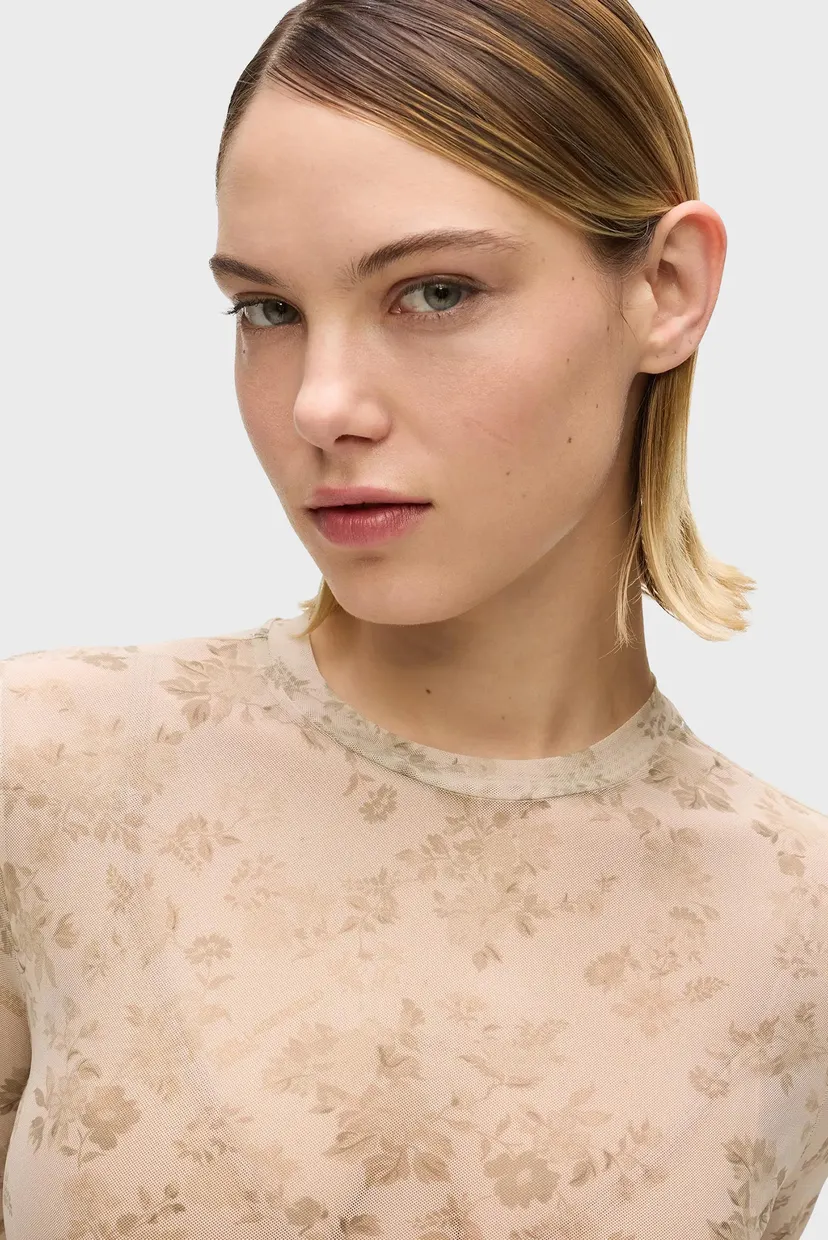 Maneca lunga/KLJ AOP FLORAL TOP 4