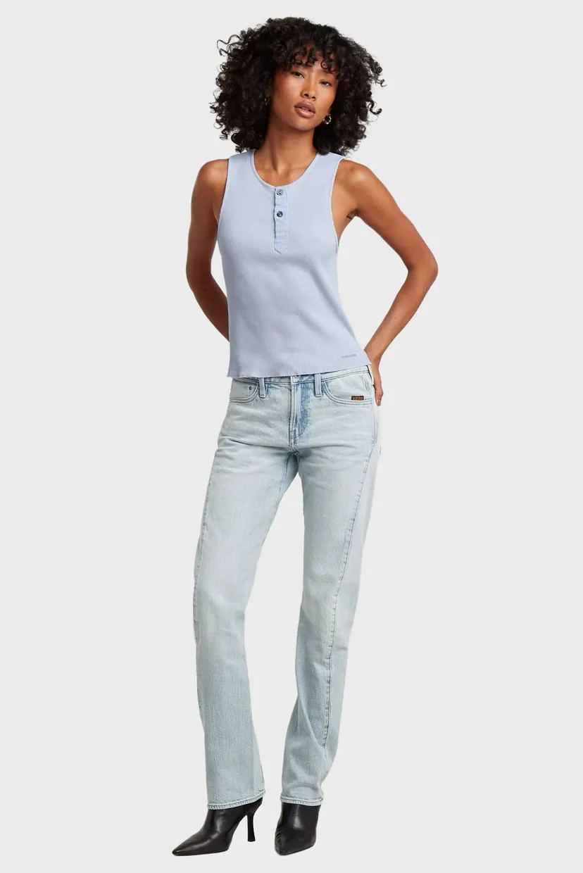 Майка/Slim henley tank r t wmn 5