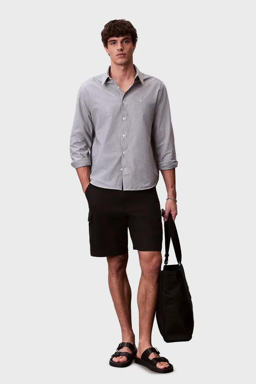 Pantaloni scurti/9 IN LINEN CARGO SHORT 4