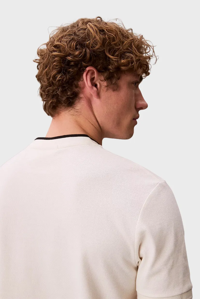Tricou/SS TIPPED PIQUE CREWNK TEE 6