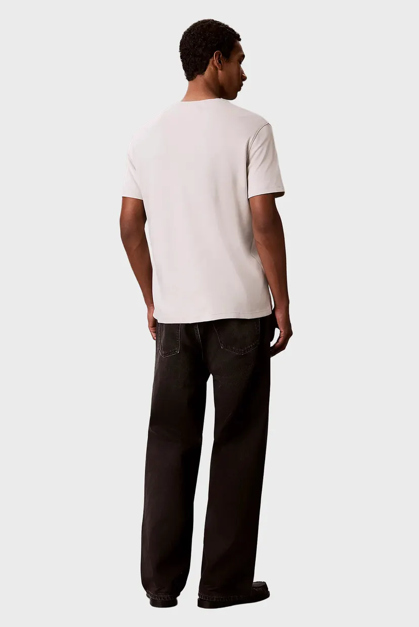 Tricou/SS SUPIMA CHEST EMB CREWNECK TEE 3