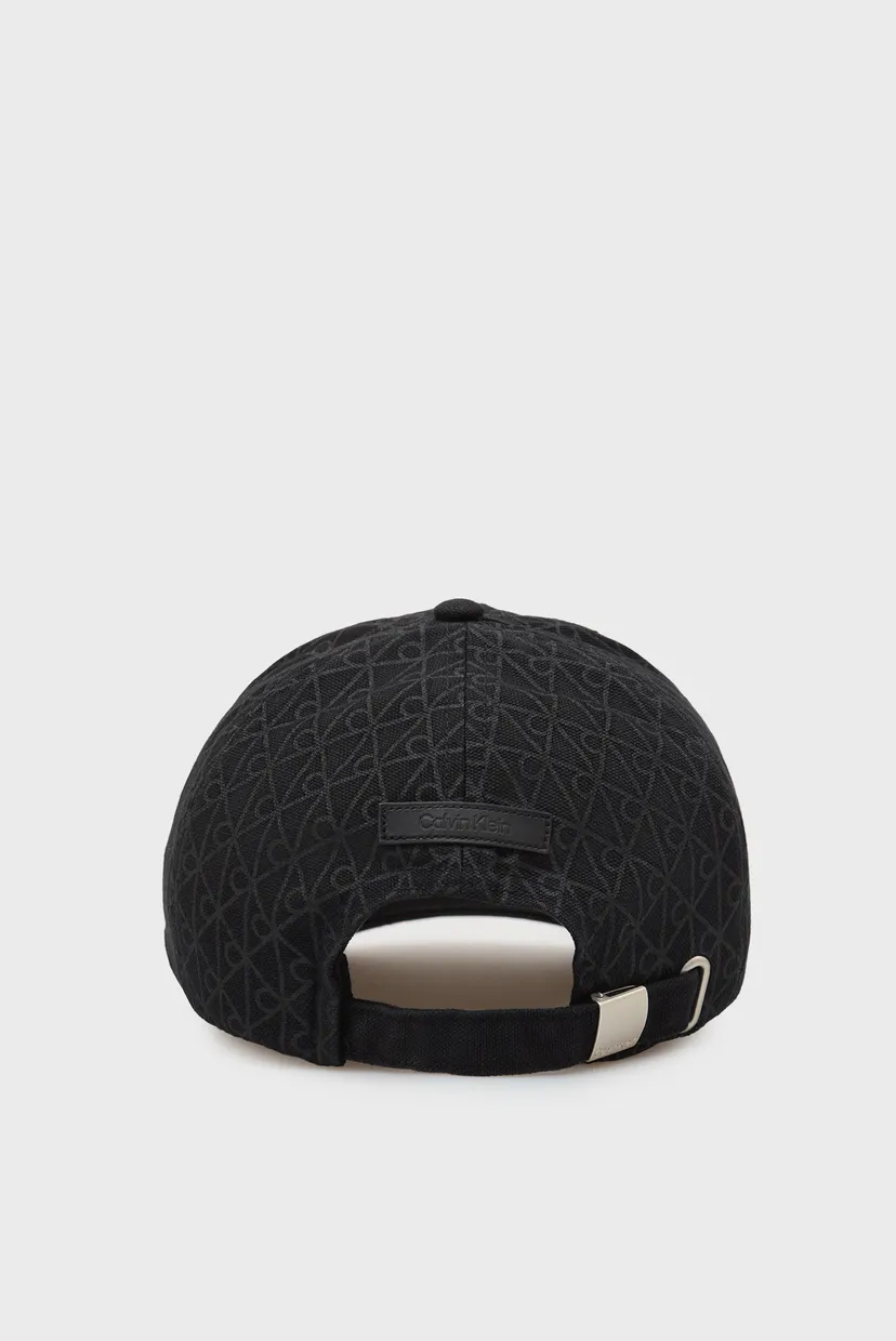 Capac/EMBLEM PRINT w LEATHER PATCH CAP 3