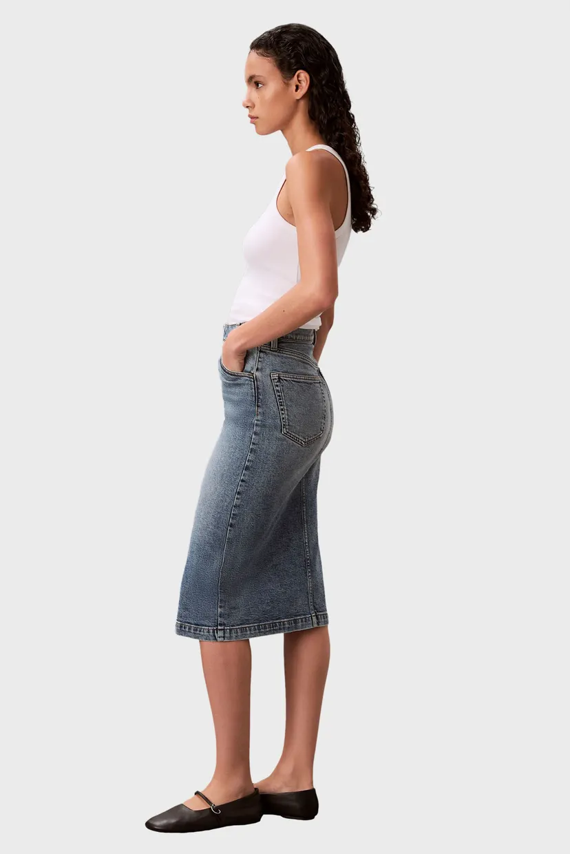 Fusta/DENIM ZIP FRONT SKIRT VINTAGE RO 3