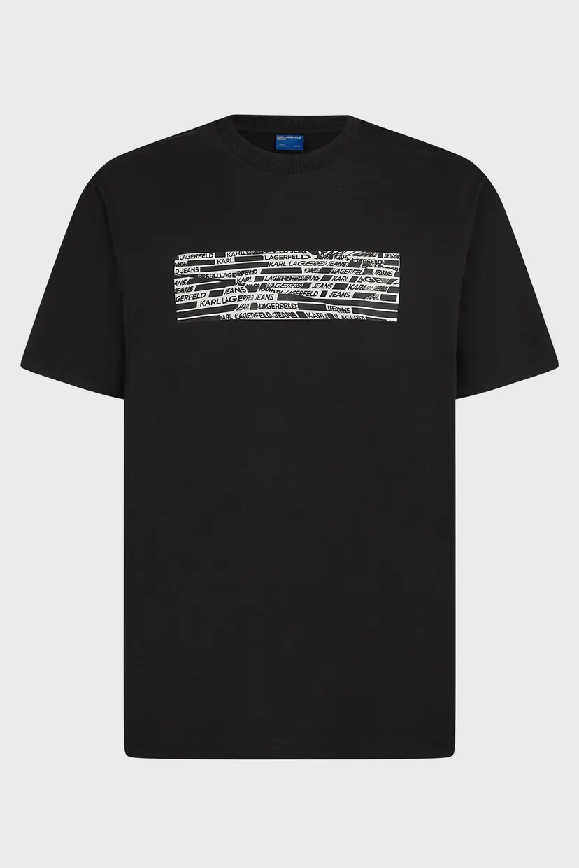 Футболка/KLJ REG SS TAPE LOGO TEE 5