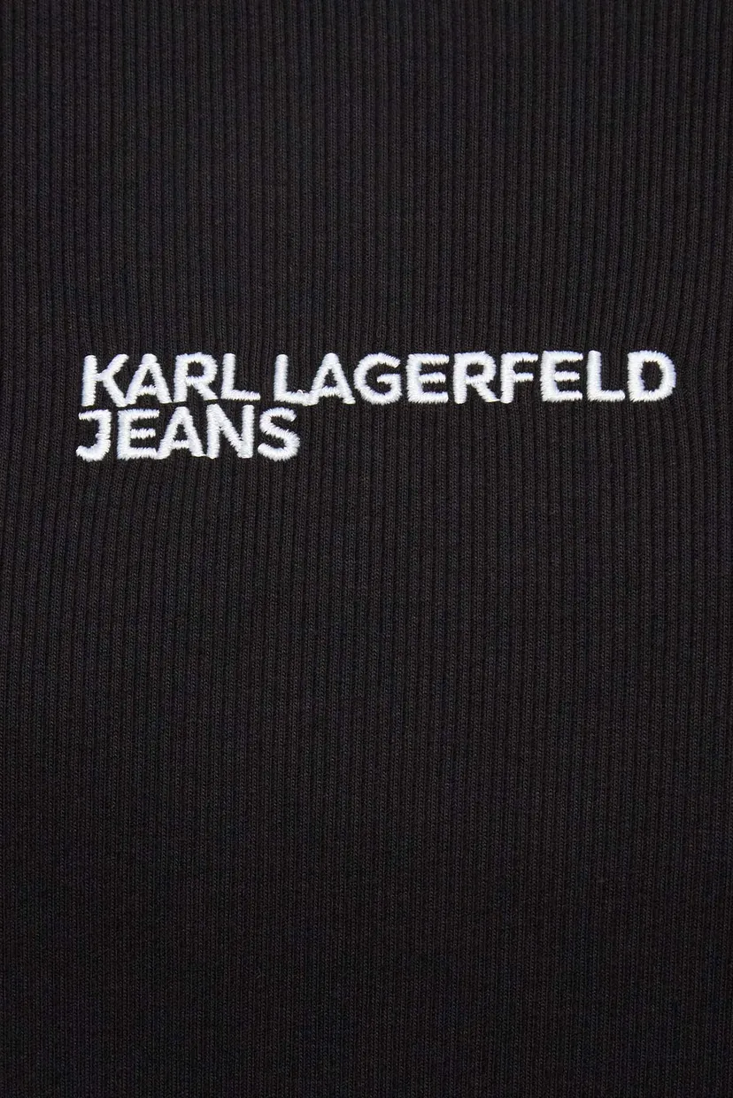 Футболка/KLJ RIBBED CUT OUT TEE 3