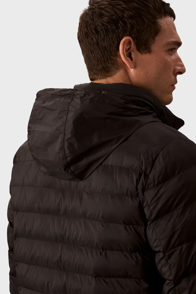 Geaca demi-sezon/LS NYLON LT WT HOODED  FZ PUFFER 5