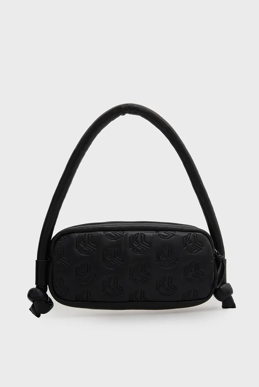 Сумка/klj puffy pu elongated bag 4