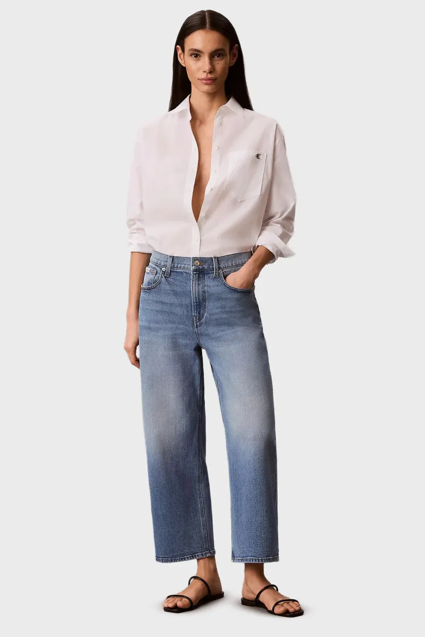 Cămaşă/COTTON POPLIN RELAXED SHIRT 6