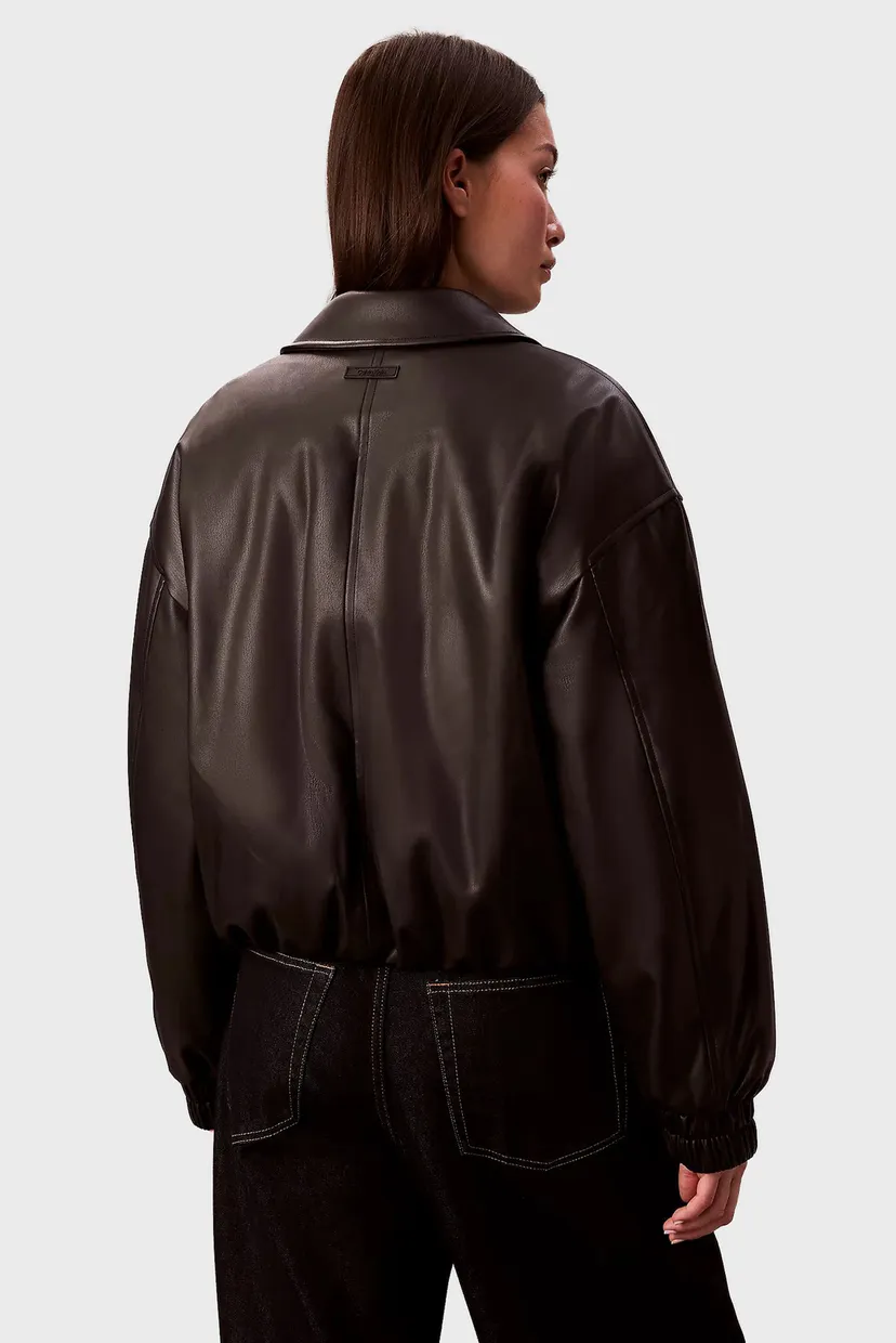 Geaca de piele/FAUX LEATHER INSULATED BOMBER 4