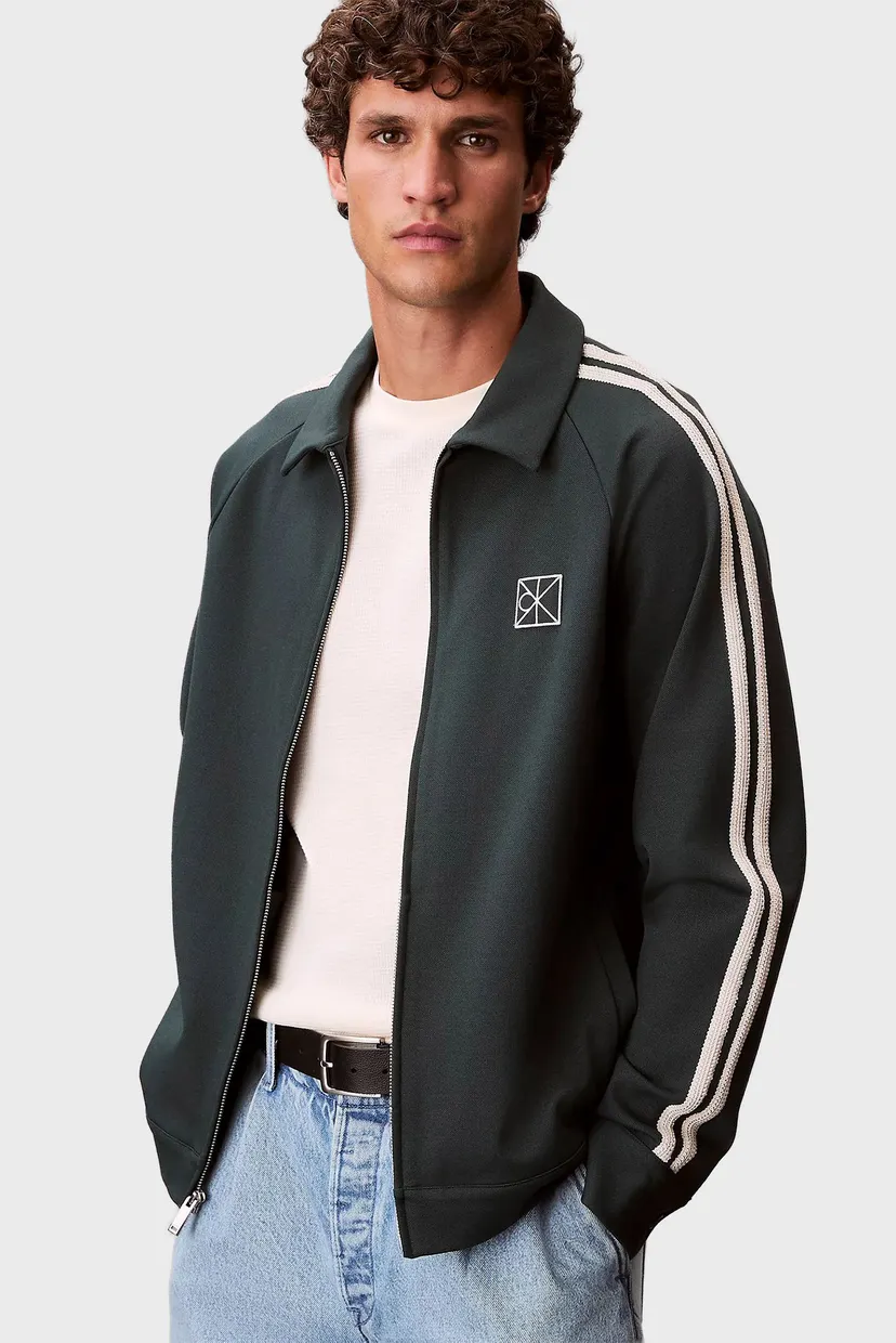 Реглан/LS LUXE PONTE TRACK JACKET 4
