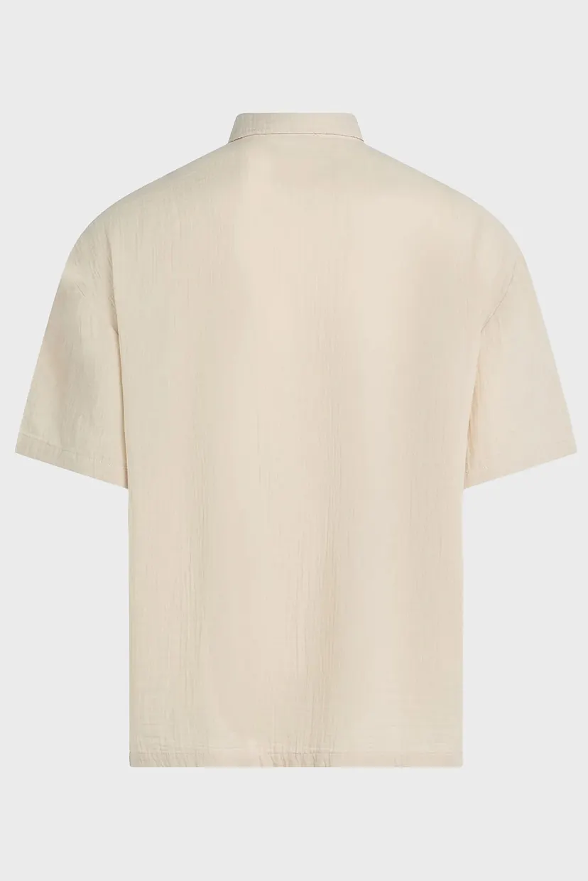 Рубашка с коротким рукавом/KLJ SS CRINKLED SHIRT 6