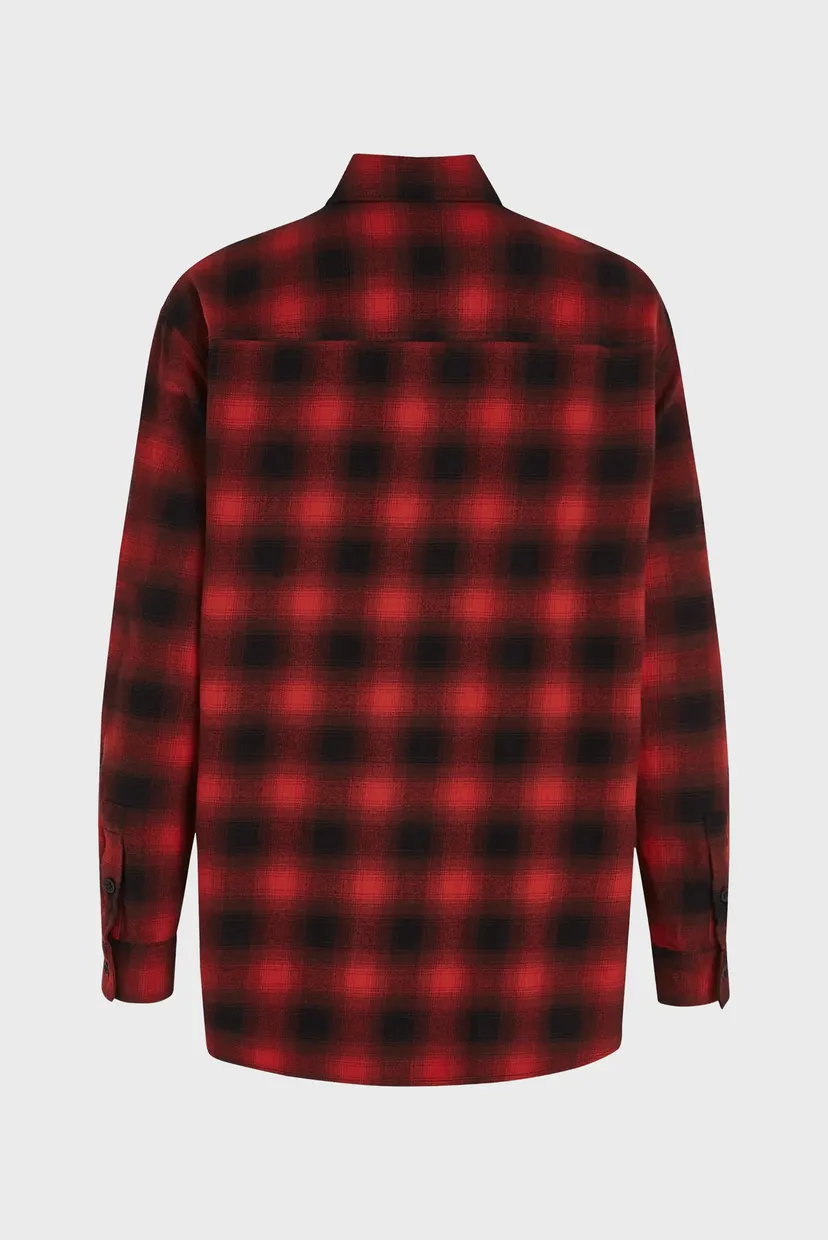 Рубашка/klj plaid overshirt 6