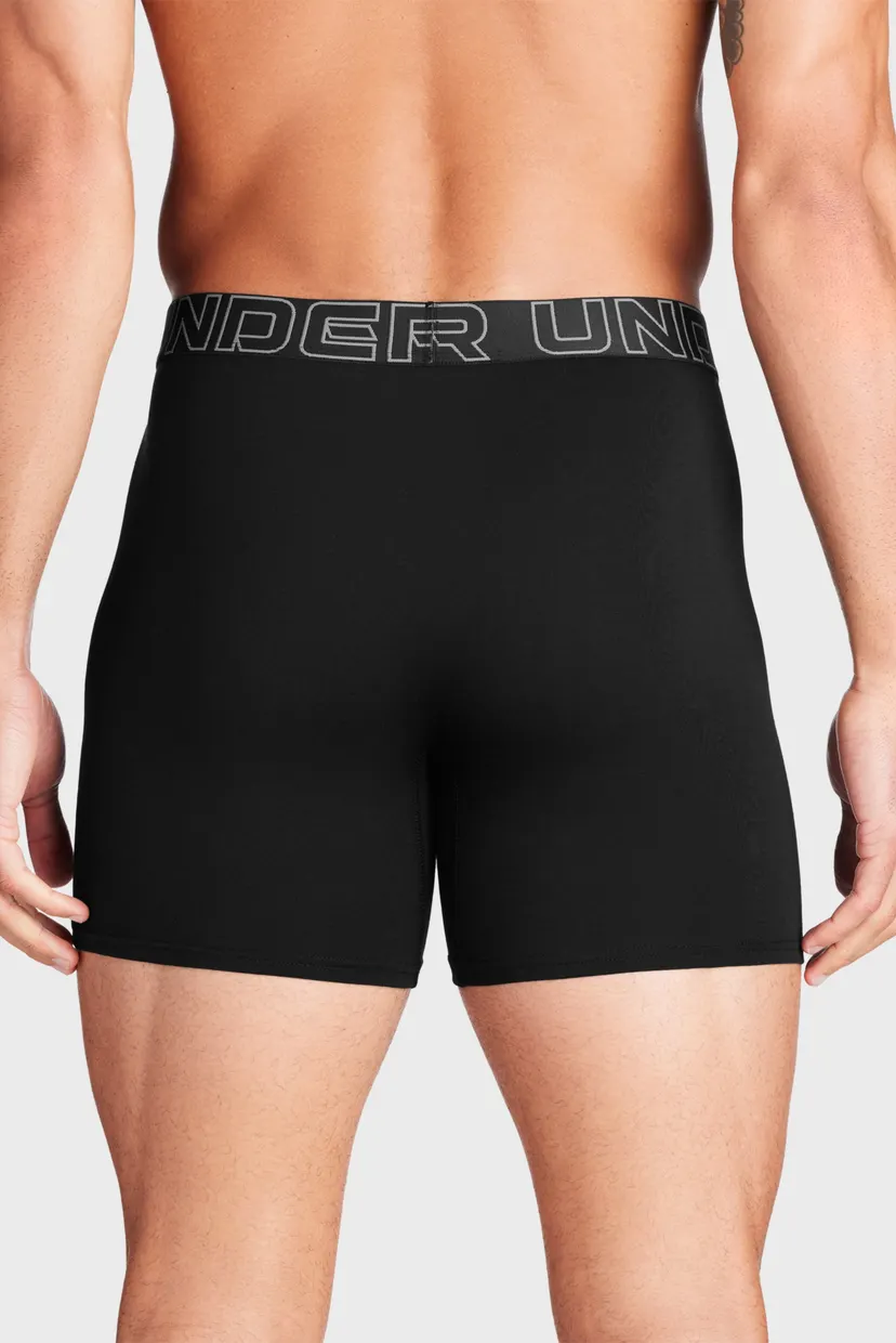 Трусы/Underwear Boxers UA PERFORMANCE COTTON - SOLID 6 3PK 3