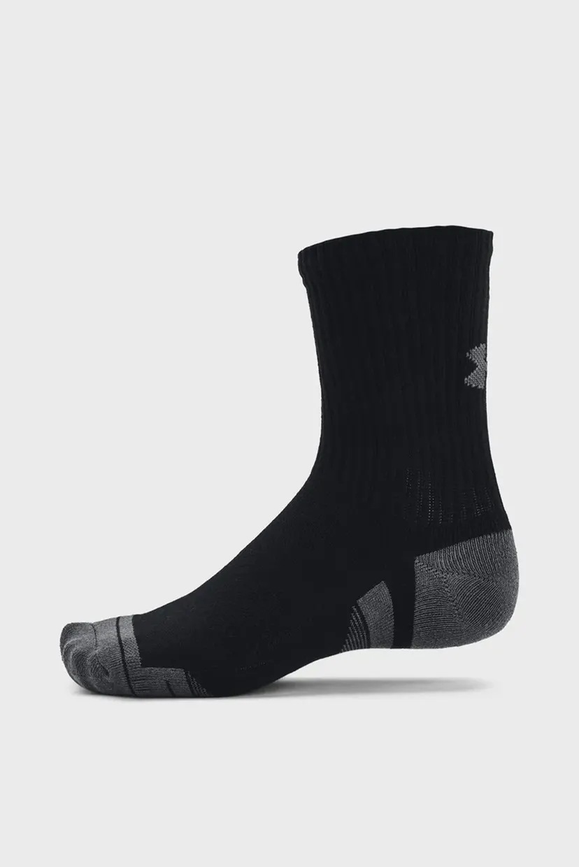 Носки/UA Performance Cotton 3p Mid 4