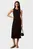Rochie/SL INTERLOCK CREW NK FLARE MIDI Calvin Klein