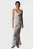 Платье/VISCOSE JACQUARD MAXI SLIP DRESS