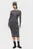 Платье/KLJ LS RIBBED DRESS