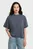 Tricou/Woven mix washed relaxed r t wmn