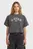 Tricou/Washed gr boxy r t wmn