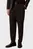 Pantaloni/TAPERED PLEATED WOOL BLEND PANT