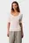 Top/FINE GAUGE VISCOSE POINTELLE SS