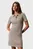 Платье/COTTON RIB MINI FLARE DRESS