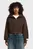 Реглан/Cropped full zip hdd relaxed sw wmn