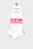 Șosete/CK WOMEN SNEAKER 2P LOGO STRIP