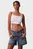 Top/WOVEN LABEL 2X2 BABY RIB CROPPED Calvin Klein Jeans