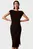 Rochie/CAP SLV INTERLOCK MIDI DRESS Calvin Klein