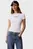 Tricou/SS CONTOUR RIB LOGO RINGER TEE Calvin Klein Jeans