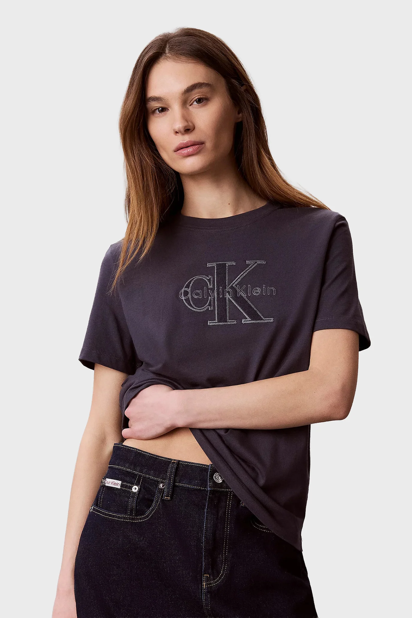 Футболка/SS BABY TERRY HERO MONOLOGO TEE Calvin Klein Jeans