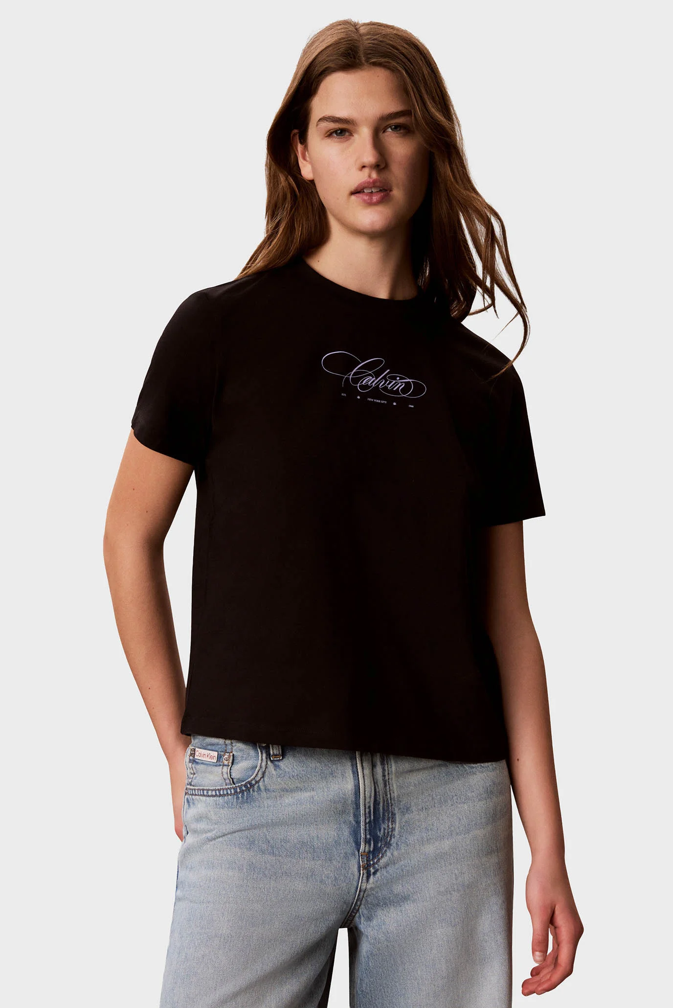 Футболка/SS CLASSIC SCRIPT CALVIN TEE Calvin Klein Jeans