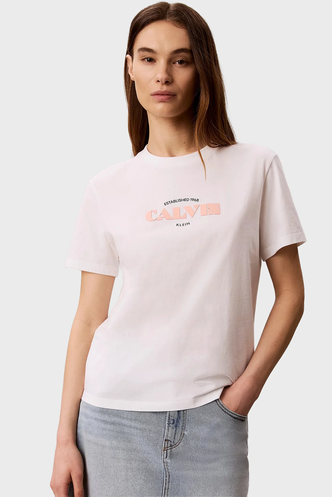 Футболка/SS CLASSIC RESORT CALVIN LOGO TE Calvin Klein Jeans