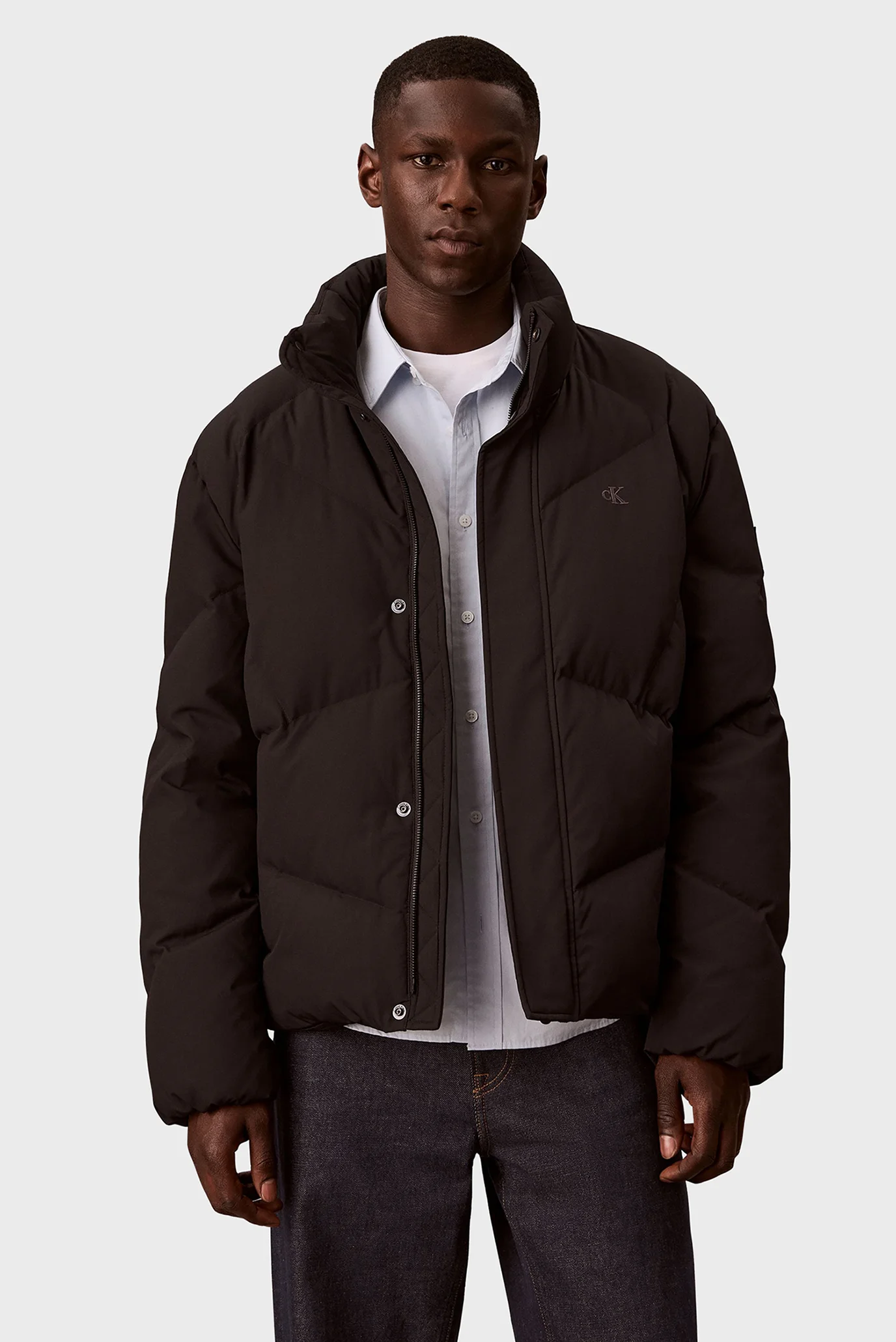 Palton de iarnă/LS RLXD TECH DOBBY QUILTED PUFFE Calvin Klein Jeans