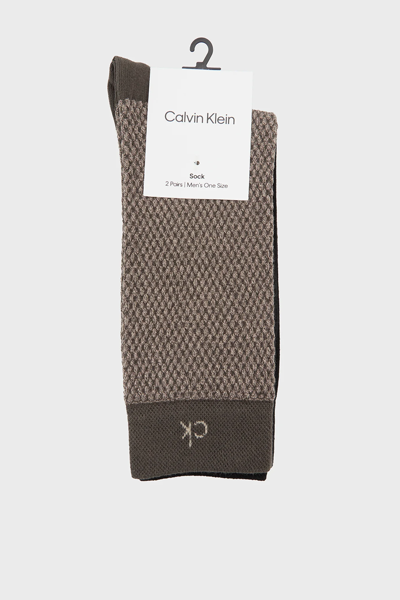 Носки/CK MEN SOCK 2P MOULINE STRUCTU Calvin Klein