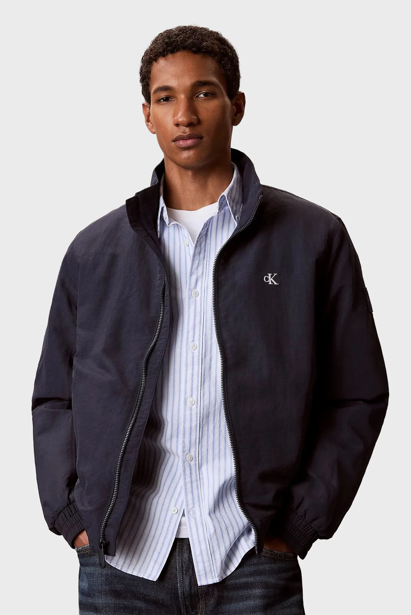 Geaca demi-sezon/LS PADDED NYLON HARRINGTON JACKE Calvin Klein Jeans