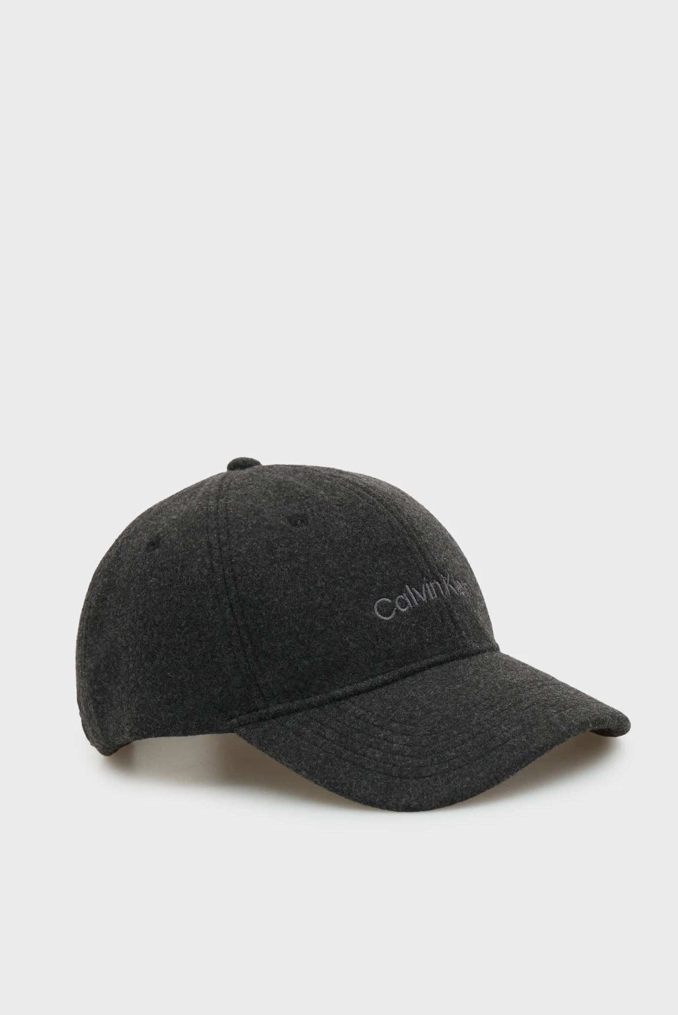 Capac/EMB TITLECASE LOGO FELT CAP Calvin Klein