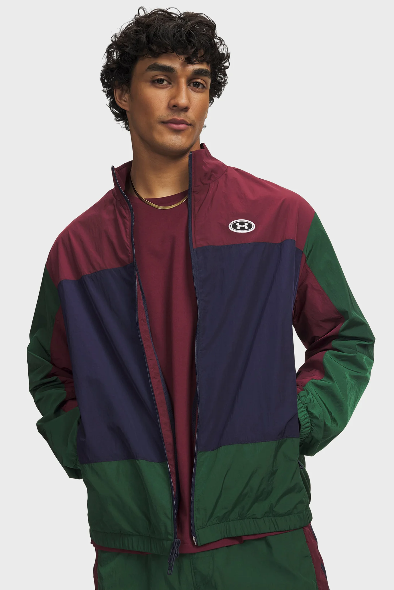 Parca de vant/UA Icon Woven Track FZ Under Armour