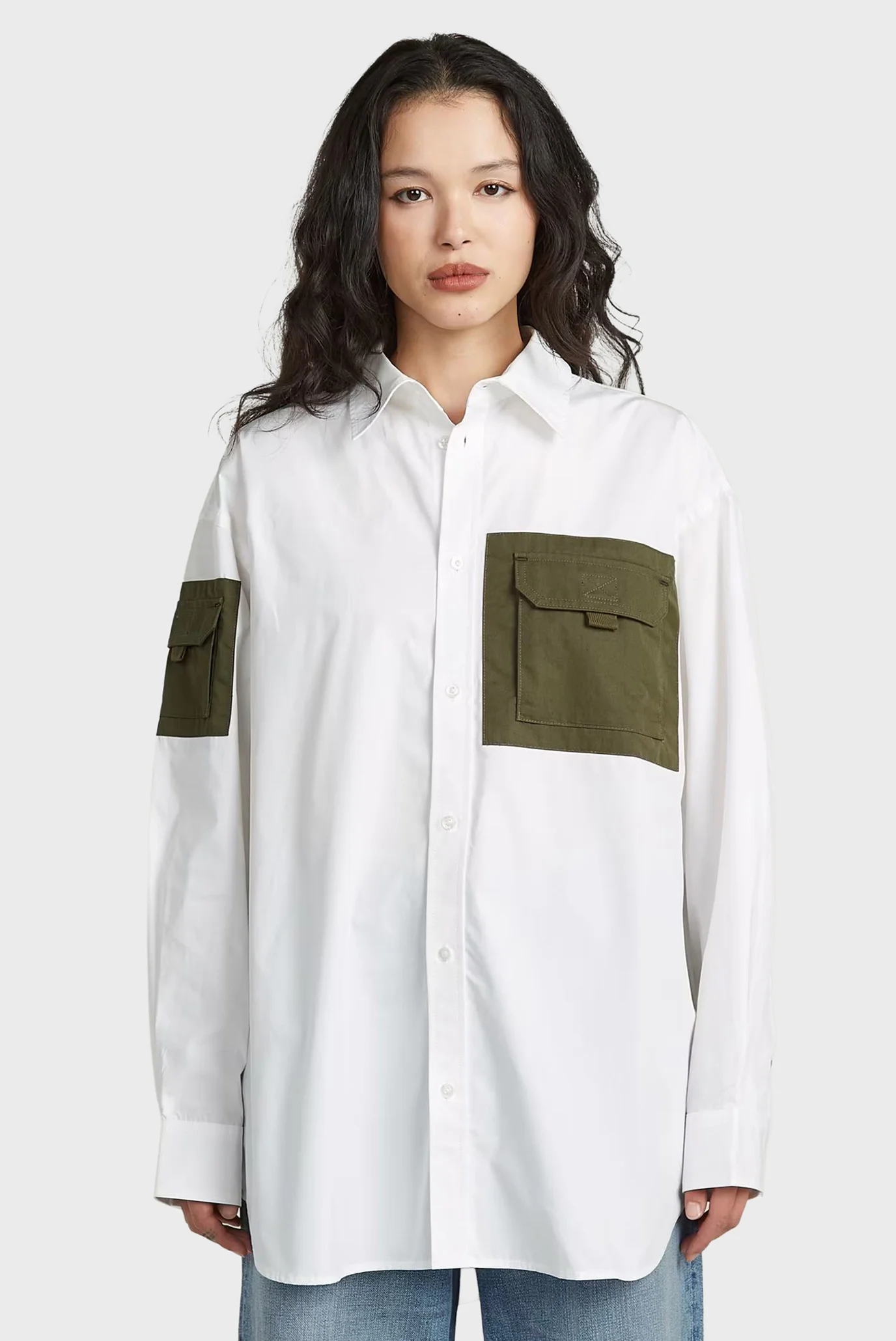 Рубашка/Multipocket shirt l/s wmn G-Star RAW