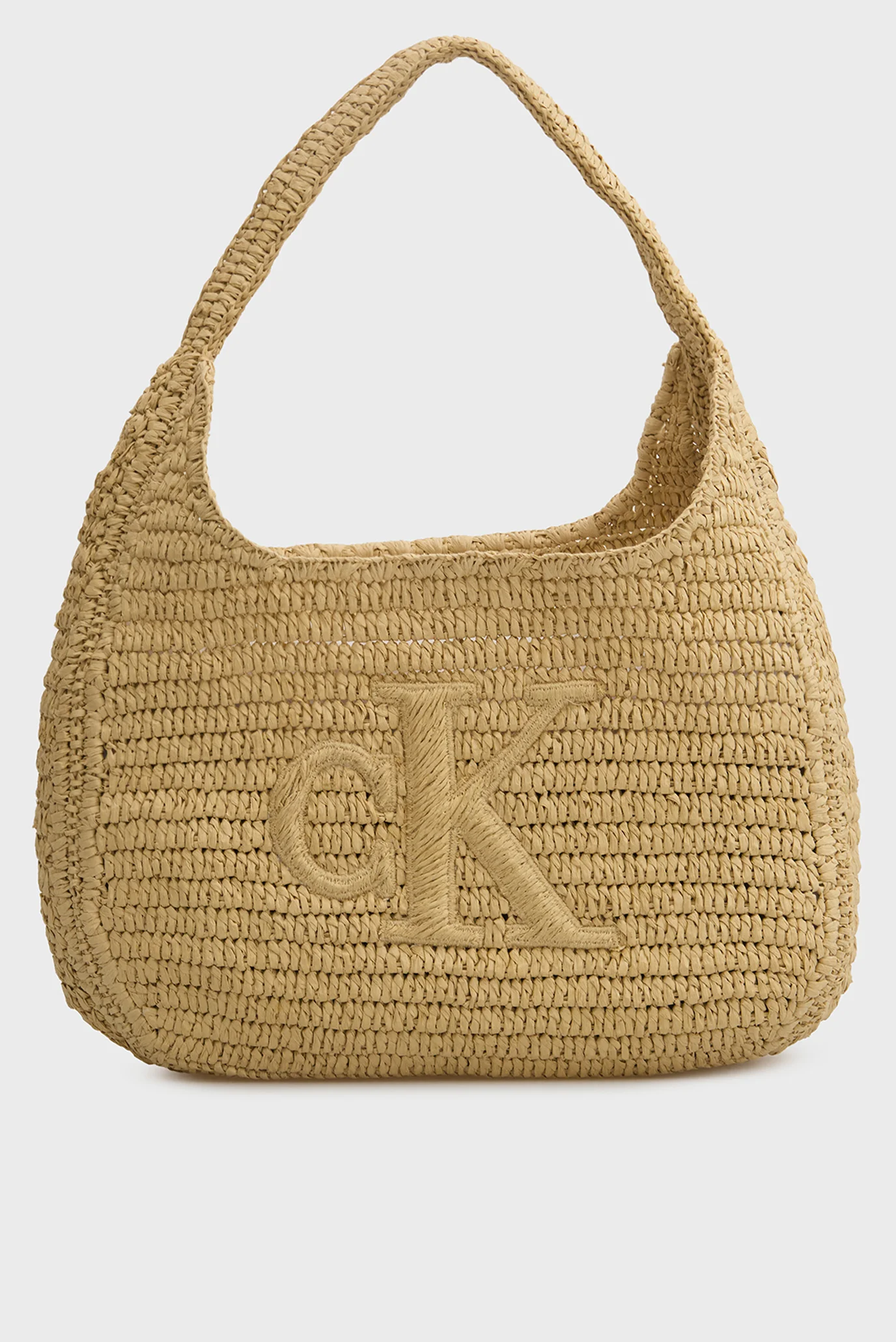 Geanta/BOLD CK RAFFIA LG SHOULDER BAG Calvin Klein