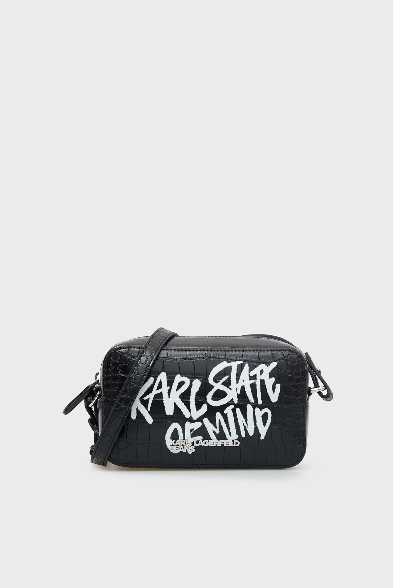 Сумка/klj logo sm camera bag quote Karl Lagerfeld Jeans