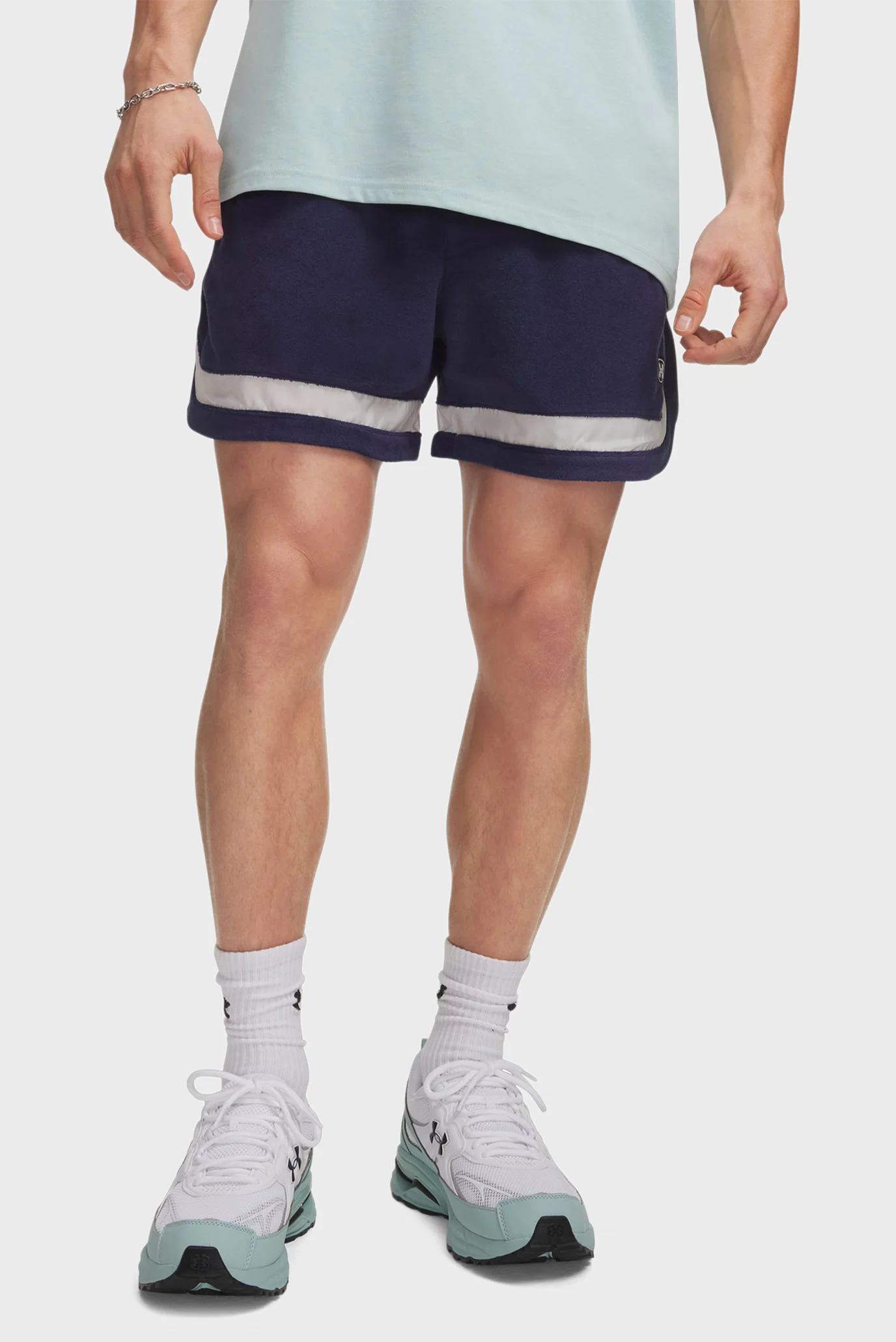 Мужские темно-синие шорты UA Icon SW Under Armour