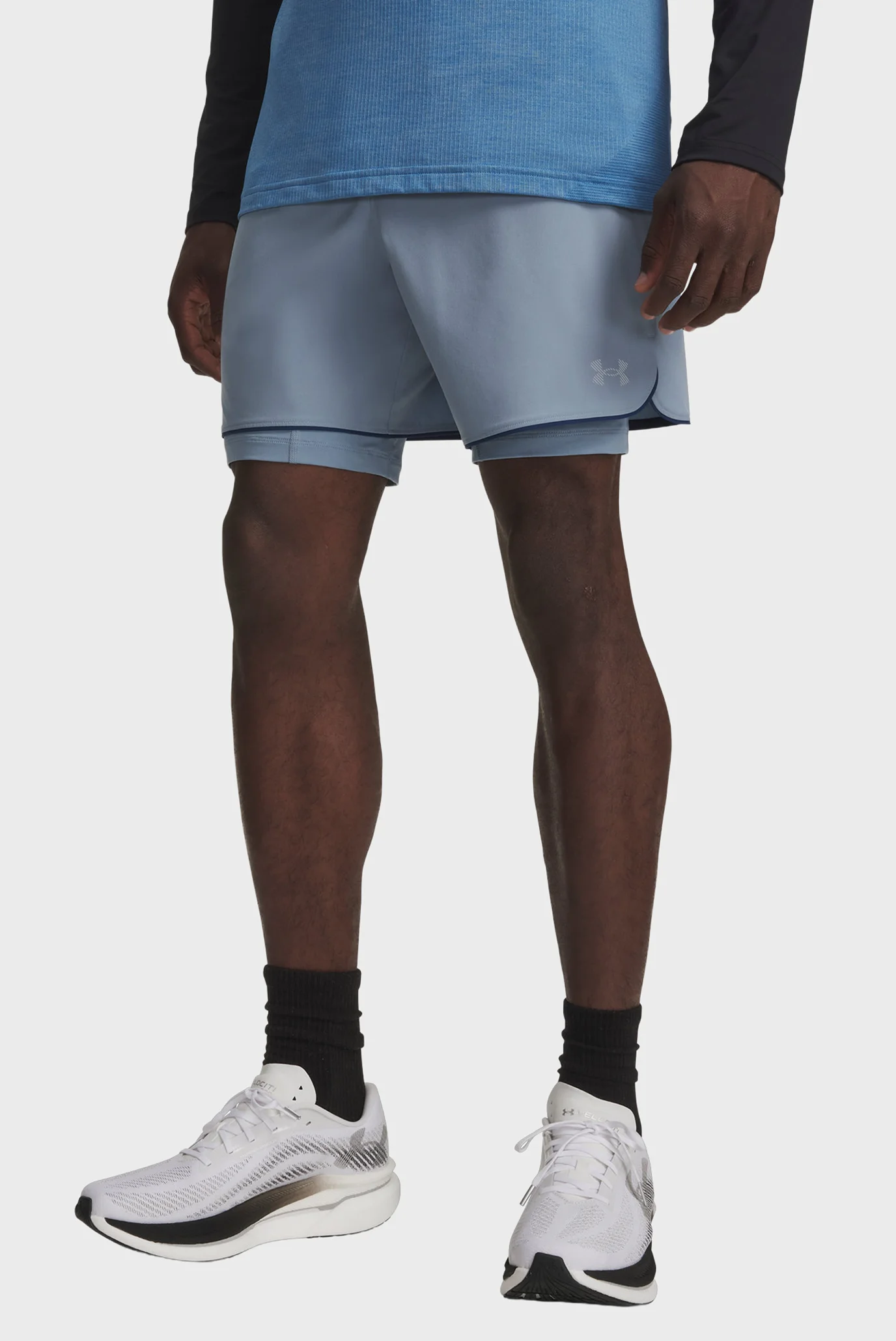 Мужские голубые шорты UA Velociti Pro Under Armour