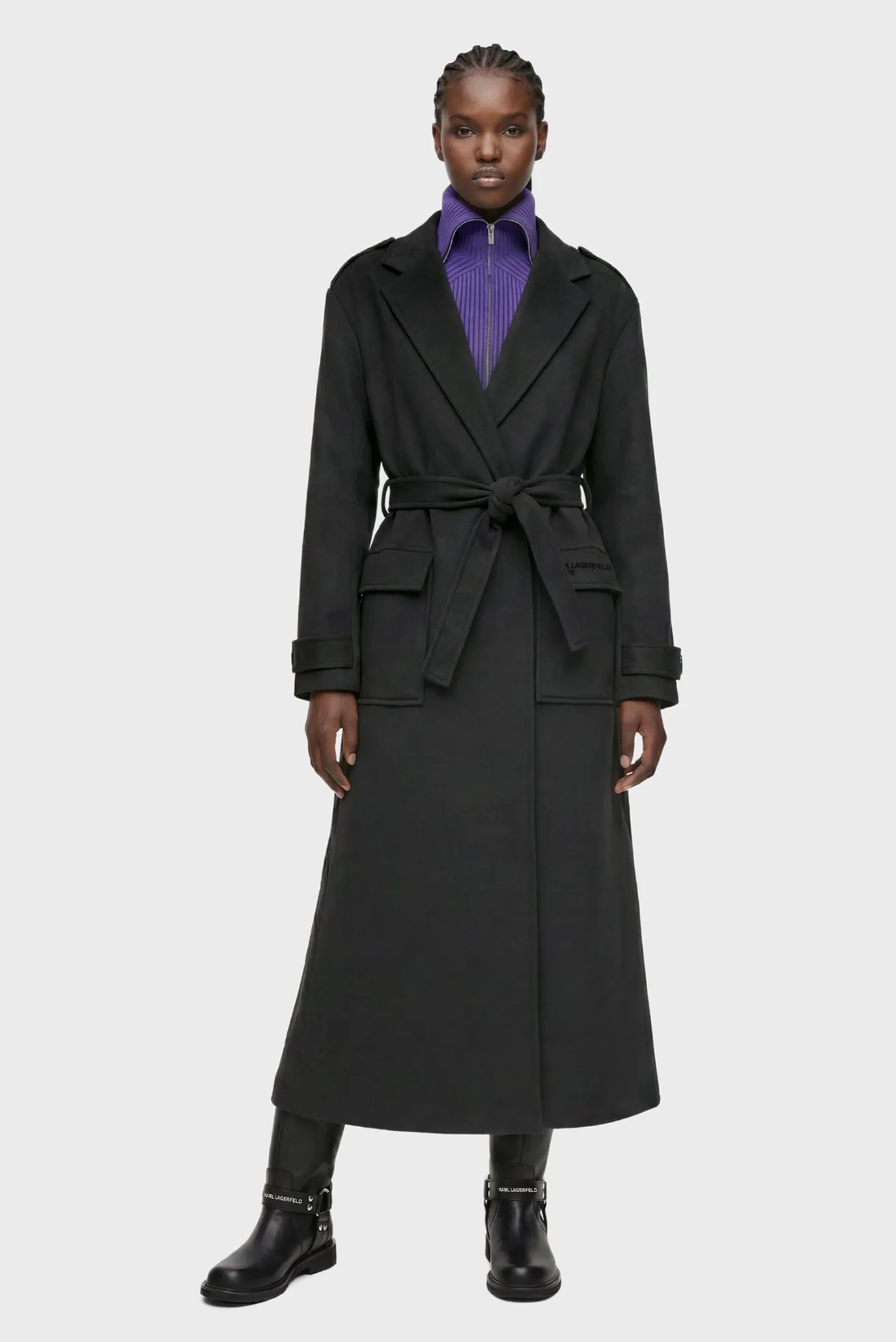 Пальто/klj logo coat Karl Lagerfeld Jeans
