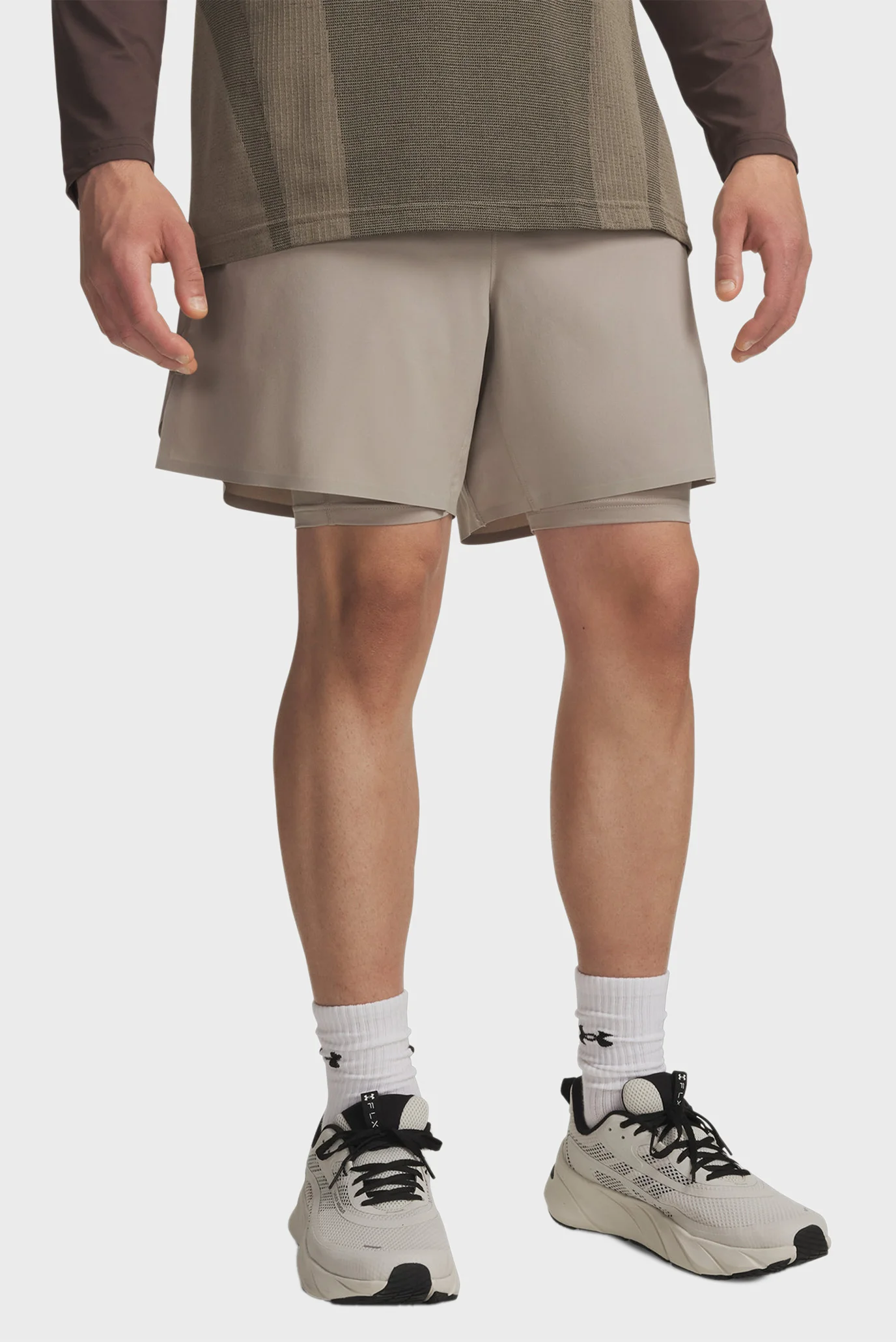 Șorturi Maro Pentru bărbați UA Vanish Elite 2in1 Short Under Armour
